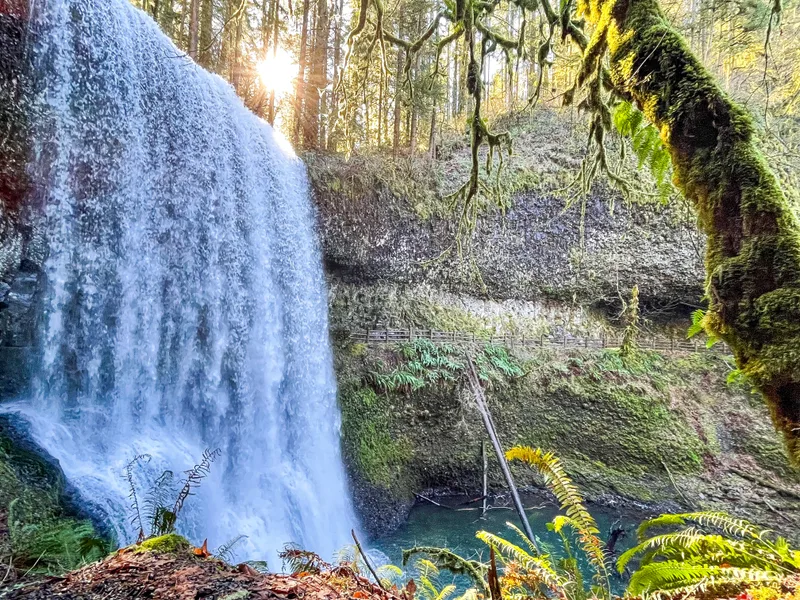 A Trail Of Ten Falls, OR